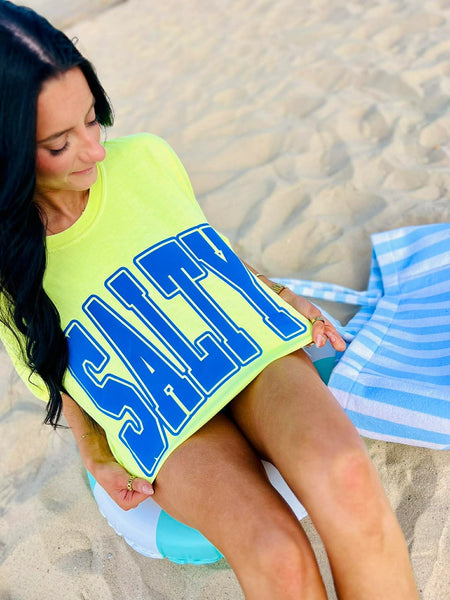 Salty Puff Varsity Tee/Tank