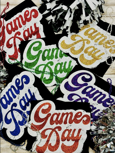 Game Day Glitter Tee