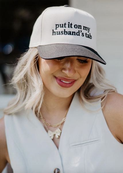 Put It On My Husband's Tab Trucker