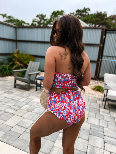 Ruffled Shores Swim Set *preorder