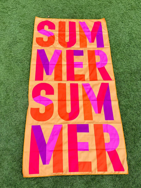 Summer Colorblock - Quick Dry Towel