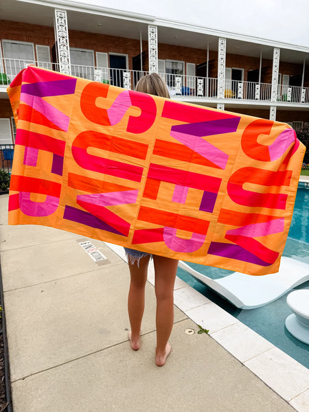 Summer Colorblock - Quick Dry Towel
