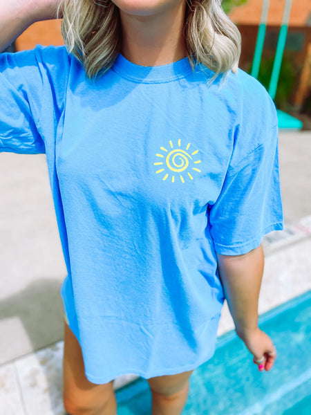 Sunrise Sunburn Sunset Repeat Tee