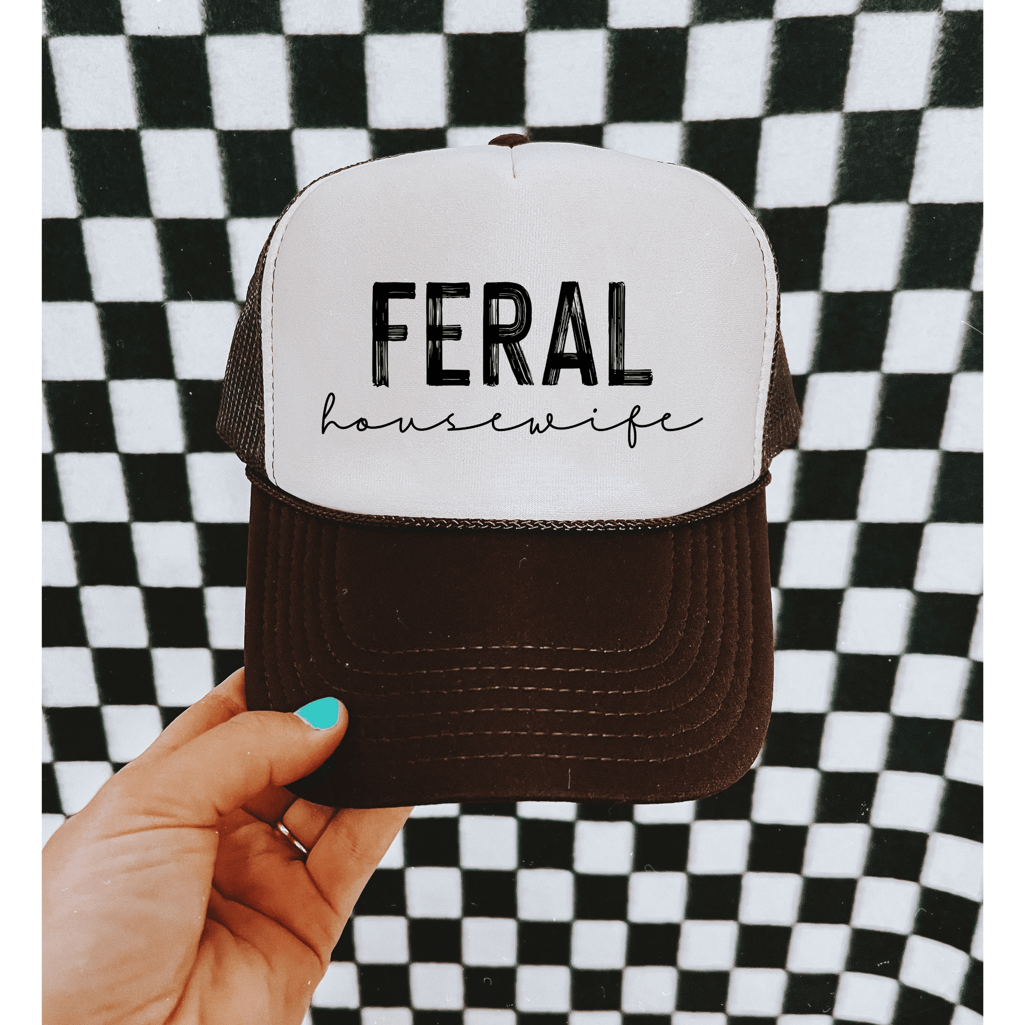 Feral Housewife Hat - Mocha