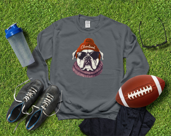 Vintage Cleveland Football Graphic Crew