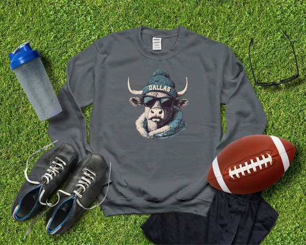 Vintage Dallas Football Graphic Crew