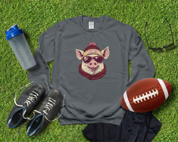 Vintage Washington Football Graphic Crew