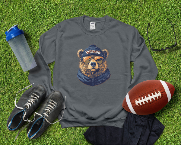 Vintage Bears Graphic Crew