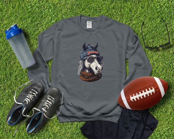 Vintage Denver Football Graphic Crew
