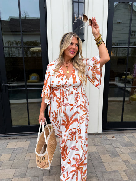 Wild Haven Kaftan Dress *Preorder