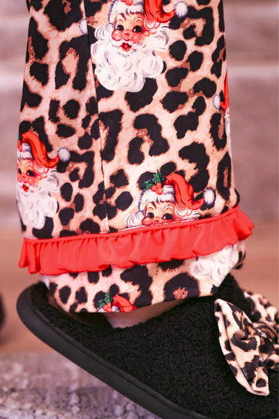 Wild & Merry Ruffle Pajama Set*preorder