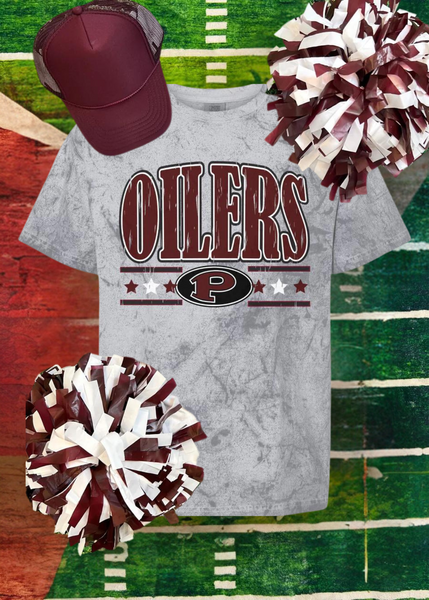 Oilers Colorblast Tee