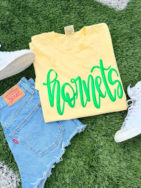 Fancy Font GAME136 Team Cursive Puff Graphic