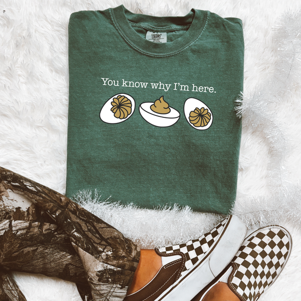 ou Know Why I’m Here Graphic Tee