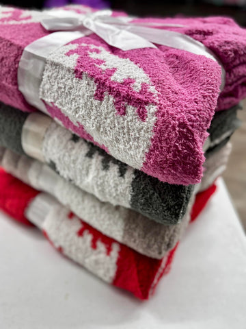 Luxe Ballpark Blanket *4 Colors