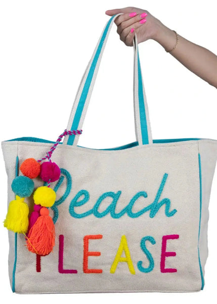 Beach Please Tote Bag