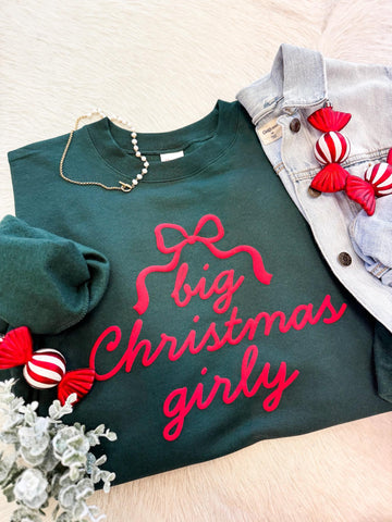 Big Christmas Girly Sweatshirt