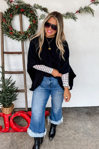 Meg Pullover Poncho