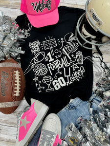 Football Items Tee *3 Colors