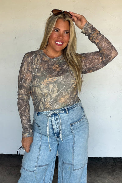 Camo Mesh Top {Preorder} *2 Prints