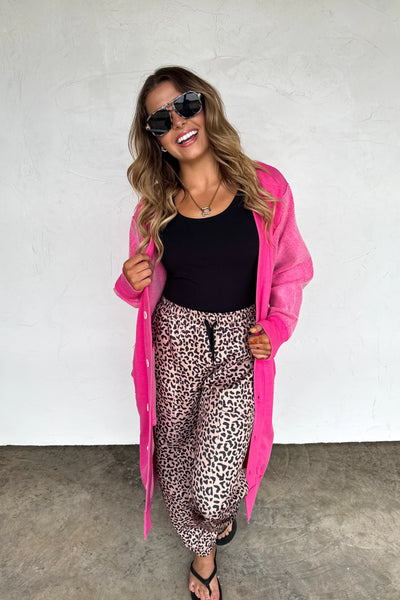 Coco Leopard Joggers