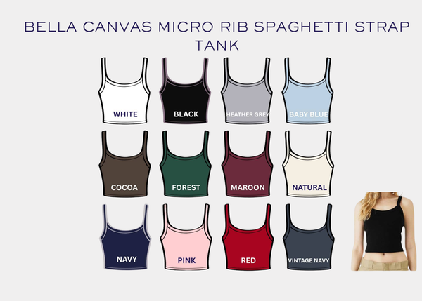 Custom Mascot Cropped Tank