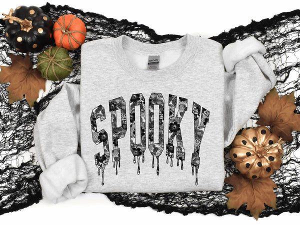 Spoky Drip Graphic Sweatshirt