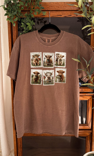Highland Postcard Graphic Tee