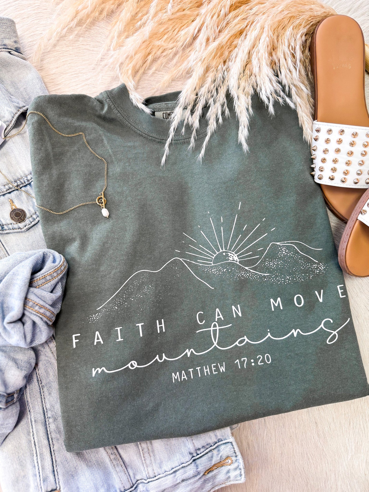 Faith Can Move Mountains Tee