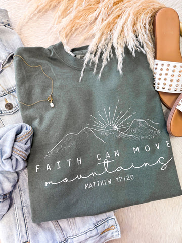 Faith Can Move Mountains Tee