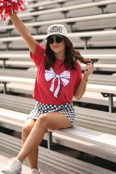 Game Day Bow Tee *8 Colors
