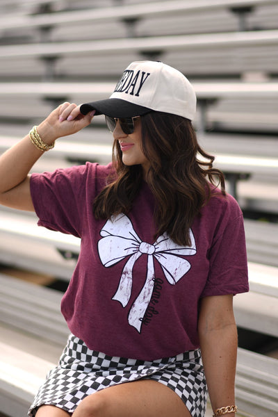 Game Day Bow Tee *8 Colors