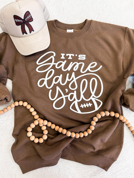 It's Game Day Y'all Sweatshirt