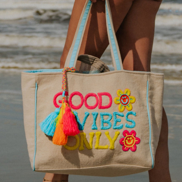Good Vibes Only Tote Bag