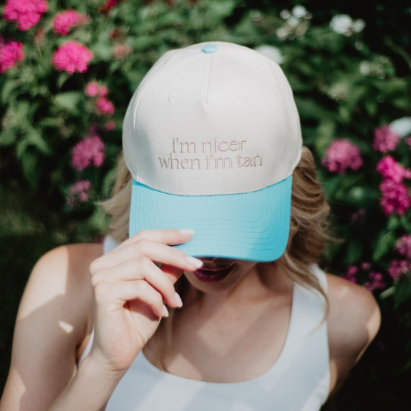 I'm Nicer When I'm Tan Hat *11 Colors