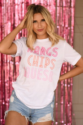Margs & Queso Tee