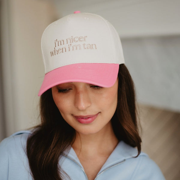 I'm Nicer When I'm Tan Hat *11 Colors