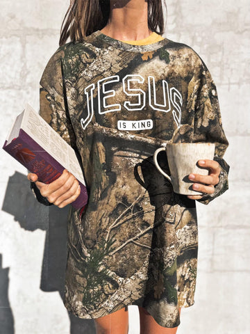 Jesus is King Longsleeve