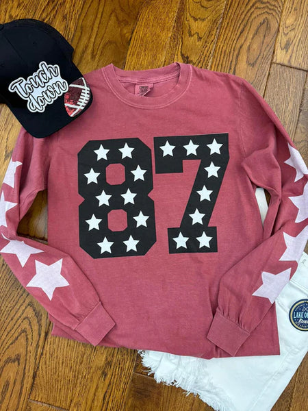 Custom Number Sweatshirt