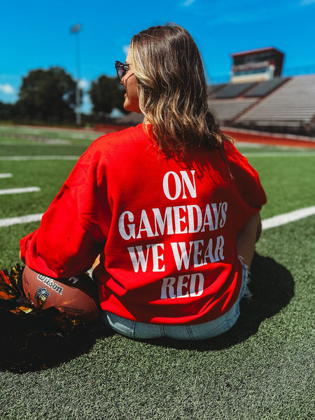 On GameDays We Wear Sweatshirt