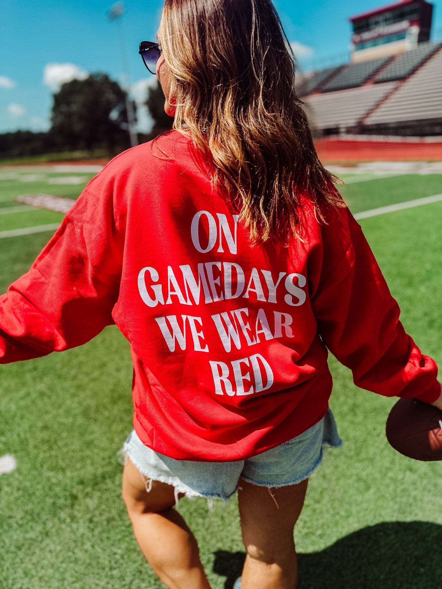 On GameDays We Wear Sweatshirt