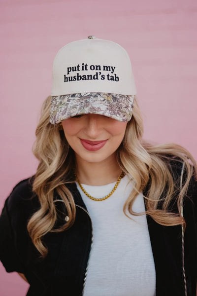 Put It On My Husband's Tab Trucker