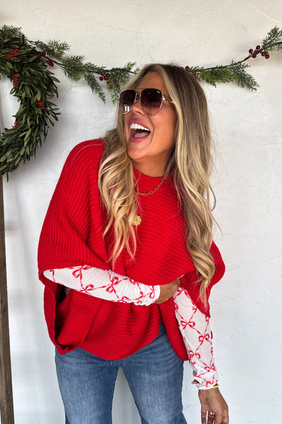 Meg Pullover Poncho