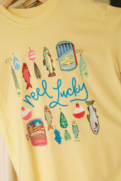 Reel Lucky Tee