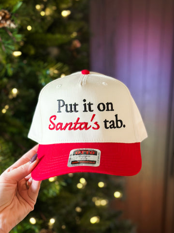 Put It On Santa's Tab Trucker