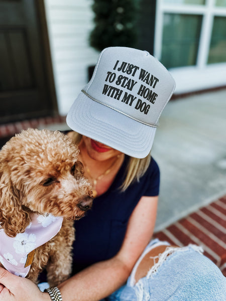 Stay Home With My Dog Trucker