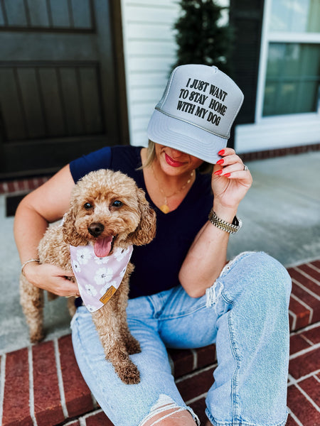 Stay Home With My Dog Trucker