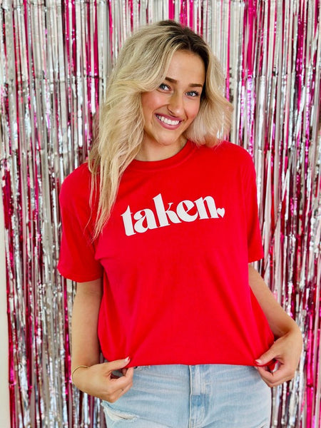 Taken Love Heart Puff Sweatshirt
