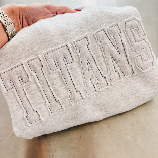 Custom Applique Sweatshirt