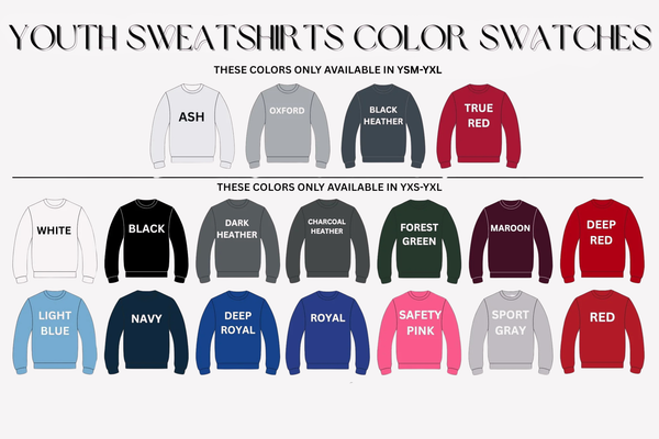 Sport Icons Game Day Embroidery Sweatshirt